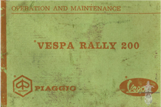 Guide Technique Vespa Rally 200