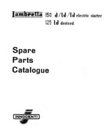Spare parts Lambretta D - LD 150 y 12